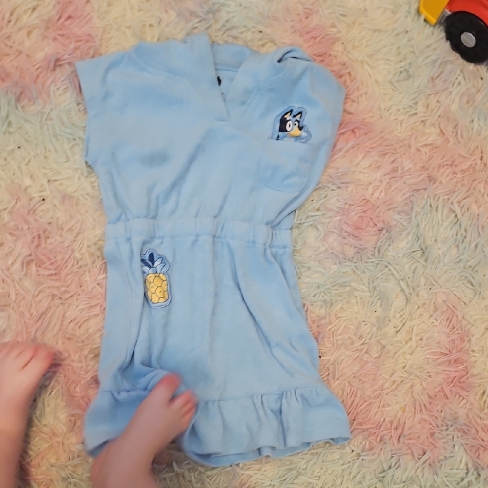 Bluey Kids Hooded Towel